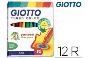 ROTULADOR GIOTTO 12 COLORES FINOS