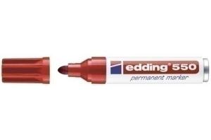 ROTULADOR EDDING 550 PUNTA CONICA ROJO