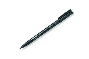 ROTULADOR PERMANENTE LUMOCOLOR FINA NEGRO 0.6MM 318-9