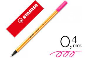 ROTULADOR STABILO POINT 88 ROSA 0.4MM