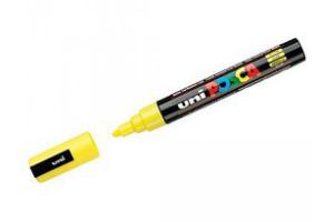 ROTULADOR POSCA MEDIUM AMARILLO PC5M