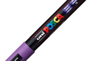 ROTULADOR POSCA MEDIUM VIOLETA PC5M