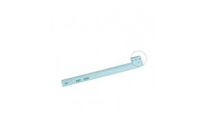 REGLA ESCOLAR 40CM IRROMPIBLE 