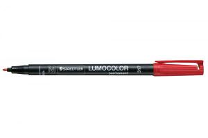 ROTULADOR PERMANENTE M LUMOCOLOR ROJO 1MM