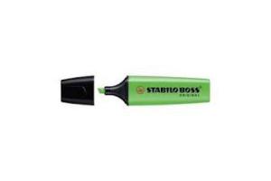ROTULADOR FLUORESCENTE STABILO BOSS VERDE