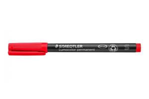 ROTULADOR PERMANENTE S/F LUMOCOLOR  ROJO 0,4MM