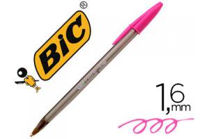 BOLIGRAFO BIC CRISTAL UP ROSA