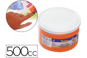 PINTURA DEDOS JOVI 500CC 561 NARANJA 