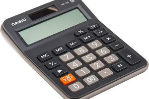 CALCULADORA CASIO 12D MX-12B