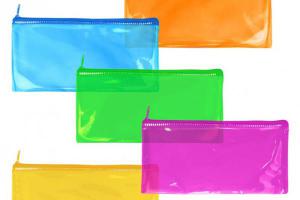 PORTATODO PLANO PVC TRANSPARENTE 22X11