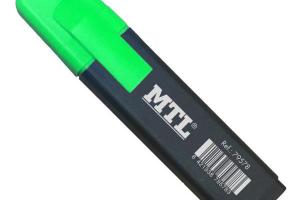 ROTULADOR FLUORESCENTE MTL VERDE 