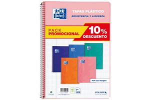 BLOC ESPIRAL Fº CUADRO OXFORD PP 80h 90g P-5 TENDENCIA