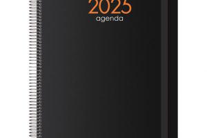 AGENDA SYNCRO Día página 21x29cm. Negro