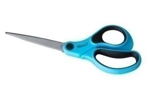 TIJERAS PALMERA MANGO PLASTICO 8,5 pulgadas