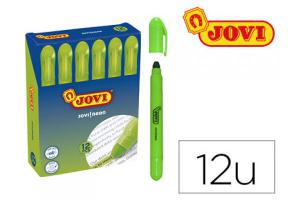 ROTULADOR FLUORESCENTE GEL JOVI verde