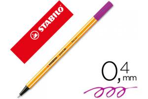 ROTULADOR STABILO POINT 88 lila 0.4MM