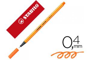 ROTULADOR STABILO POINT 88 CARNE OSCURO 0.4MM 88 29