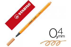 ROTULADOR STABILO POINT 88 OCRE 0.4MM 88 88