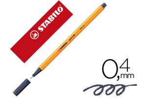 ROTULADOR STABILO POINT 88 GRIS PAYNER 0.4MM 88 98