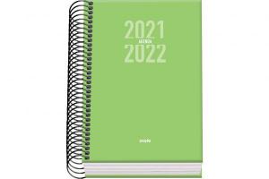 Agenda escolar SIGMA d/p A-6 verde FSC Mix