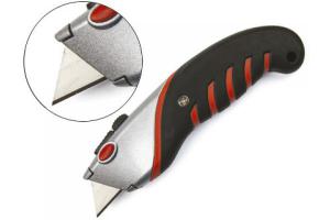 Cuter q-connect sx1500 metalico ancho negro y rojo con mango
