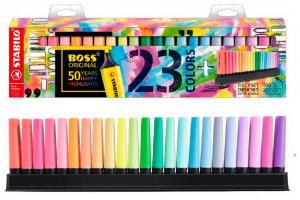 ROTULADOR FLUOR. 23 BOSS COLORES STABILO 7023-01-5