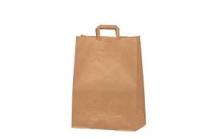 BOLSA PAPEL/ASA 18X8X22