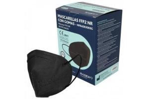 MASCARILLA FFP2 2841 NEGRO X25 RADEX