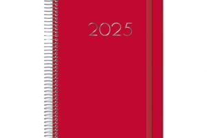 AGENDA DENVER Día página 15x21cm. ROJO