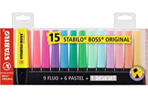 ROTULADOR FL. STABILO BOSS X15