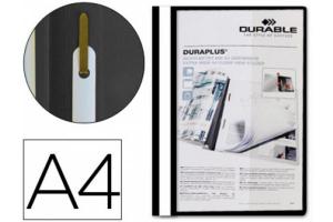 DOSIER FASTENER DURABLE DURAPLUS 2579 A4 NEGRO