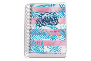 Agenda Escolar DP A6 NEXUS 110X150mm ALOHA FSC MIX