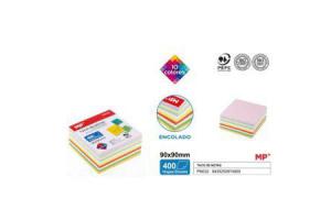 TACO DE NOTAS 400H 90X90MM SURTIDOS