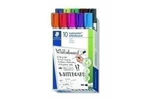 ROTULADOR PIZARRA BLANCA STAEDTLER LUMOCOLOR 351 X10