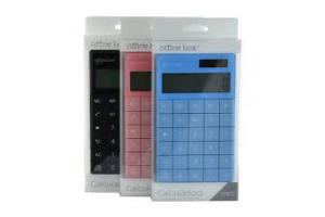 CALCULADORA SOBREMESA OFFICE BOX PLANA 12 DIGITOS negro