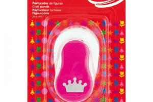PERFORADORA MANUALIDADES CORONA ROSA