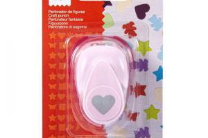 PERFORADORA PAPEL CORAZON 16 MM