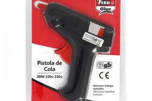 PISTOLA SILICONA 20W+2BARRAS FIXO