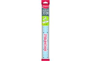 REGLA MAPED STUDY IRROMPIBLE 30CM TRANSPARENTE