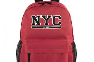 MOCHILA CON PORTATODO NYC CORAL