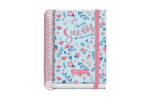 AGENDA ESCOLAR A6 D/P 12X17 BLOSSOM