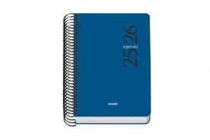 AGENDA ESCOLAR A6 D/P 12X17 ESENCIAL AZUL