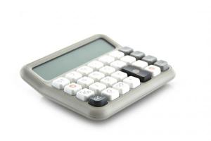 CALCULADORA SOBREMESA SOFT GRIS 12D XL
