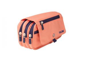 PORTATODO MILAN 4 CREMALLERAS CON SOLAPA 1918 ROSA