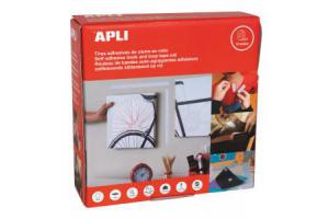 VELCRO ADHESIVO 10M 2CM BLANCO