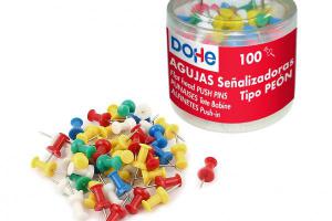 AGUJAS PUSH PINS 100U DOHE
