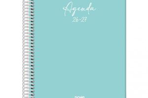 AGENDA ESCOLAR BASIC A5 D/P SERENITY AZUL 26/27