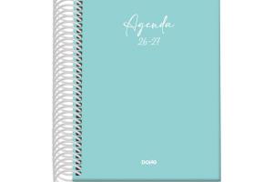 AGENDA ESCOLAR BASIC A6 D/P SERENITY VERDE 26/27