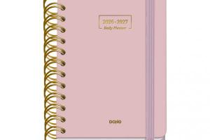 AGENDA ESCOLAR PREMIUM A6 D/P ROSA 26/27