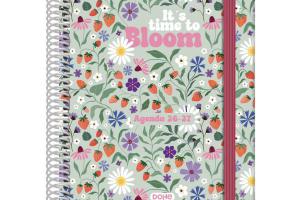 AGENDA ESCOLAR PRIME A5 S/V BLOOM 26/27